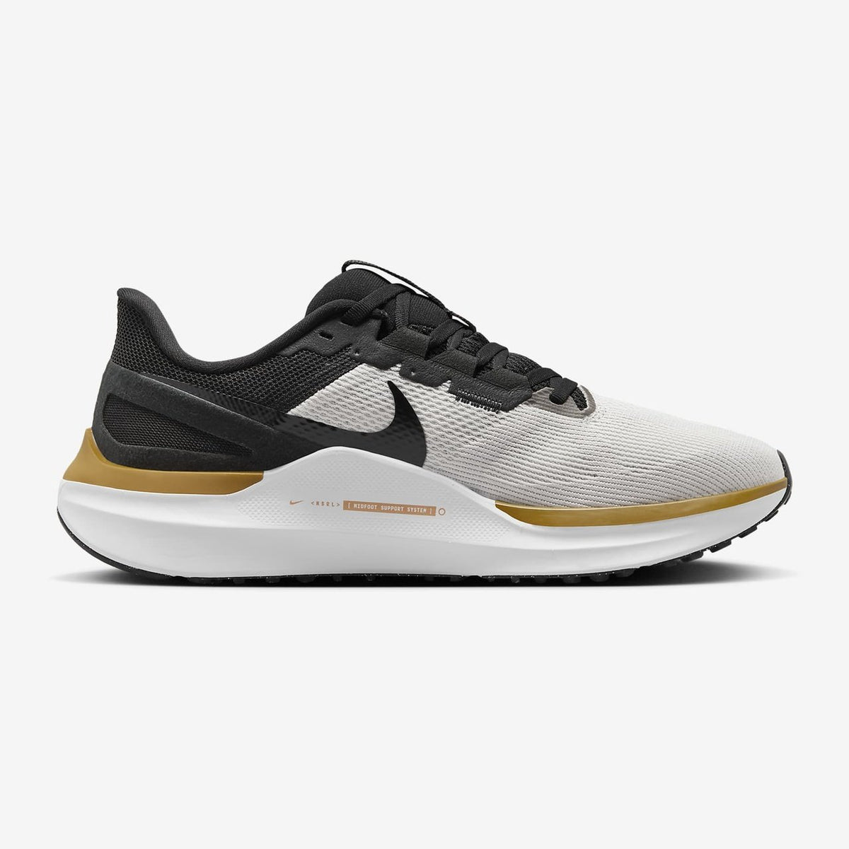 Nike Air Zoom Structure 25 Mens FOOTWEAR - Mens Stability WHITE/BLACK-PLATINUM TINT