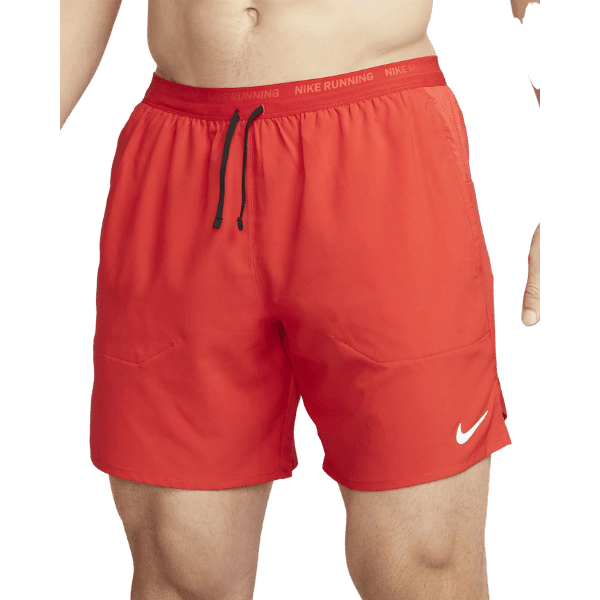 Nike Stride 5 Inch Shorts Mens (STOP - PRE) APPAREL - Mens Shorts RED