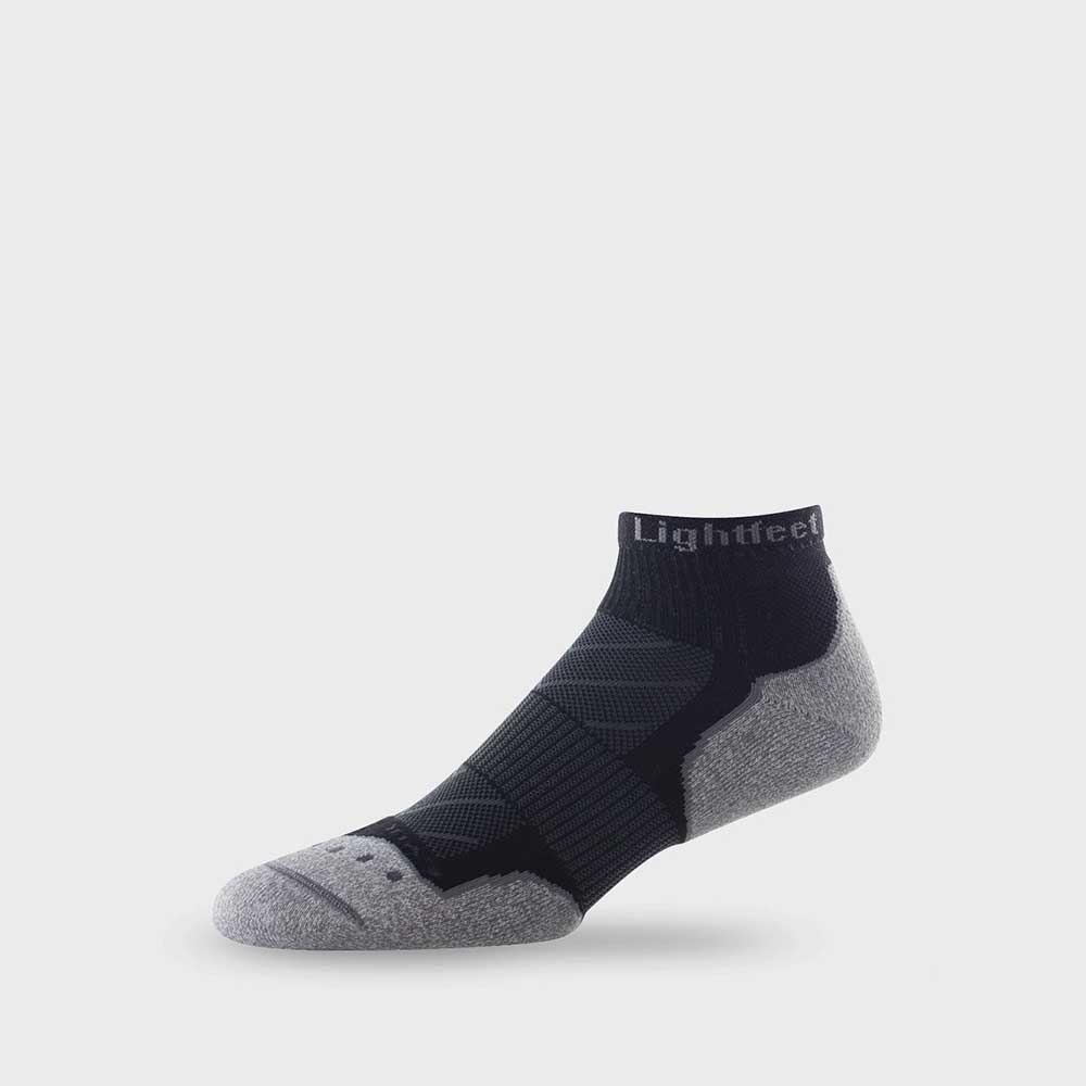 Lightfeet Evolution Mini Crew Socks GEAR - Socks BLACK