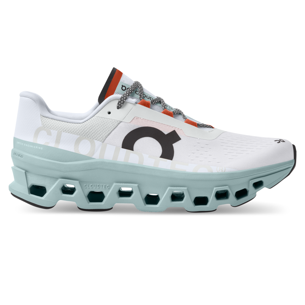 On Cloudmonster Mens FOOTWEAR - Mens Neutral Cushioned FROST/SURF