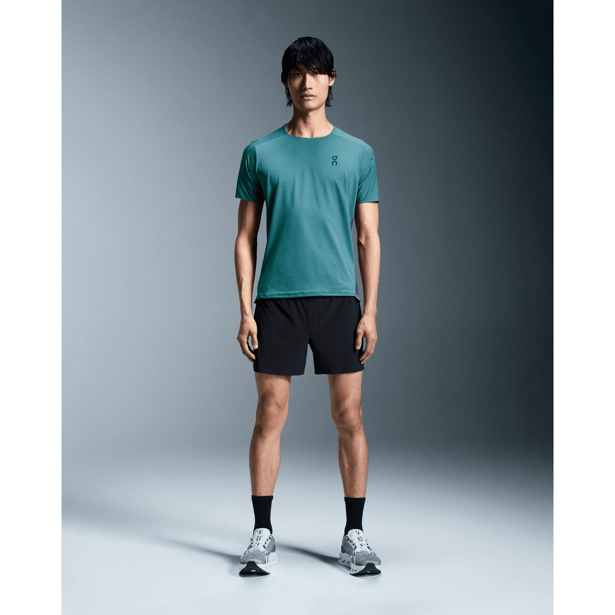 ON Performance-T Mens APPAREL - Mens T-Shirts STONE