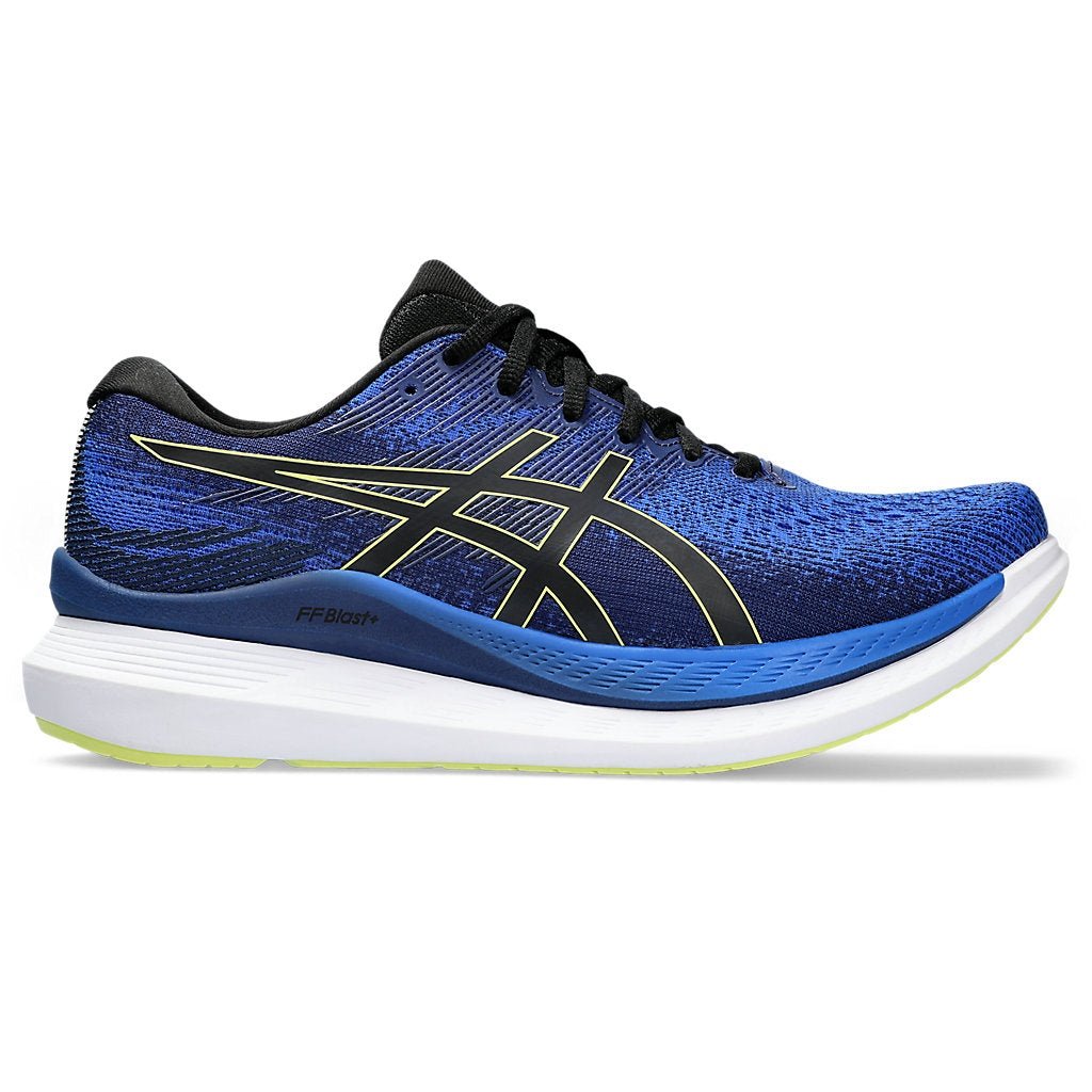 ASICS Glideride 3 2E Wide Mens FOOTWEAR - Mens Neutral Cushioned ILLUSION BLUE/BLACK