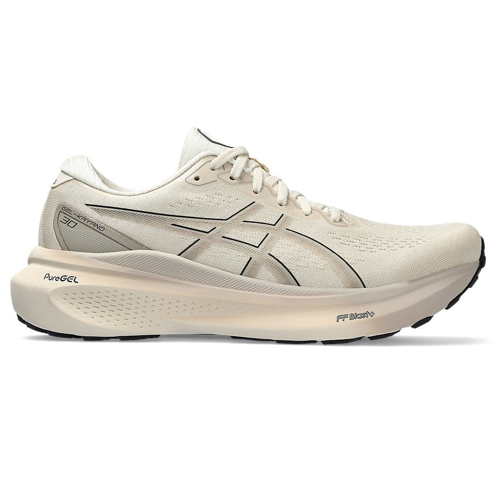ASICS Gel-Kayano 30 Mens FOOTWEAR - Mens Stability Cushioned OATMEAL/BLACK