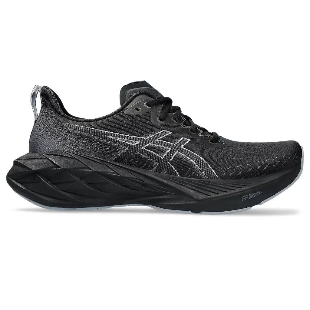 ASICS Novablast 4 Mens FOOTWEAR - Mens Neutral Cushioned BLACK/GRAPHITE GREY