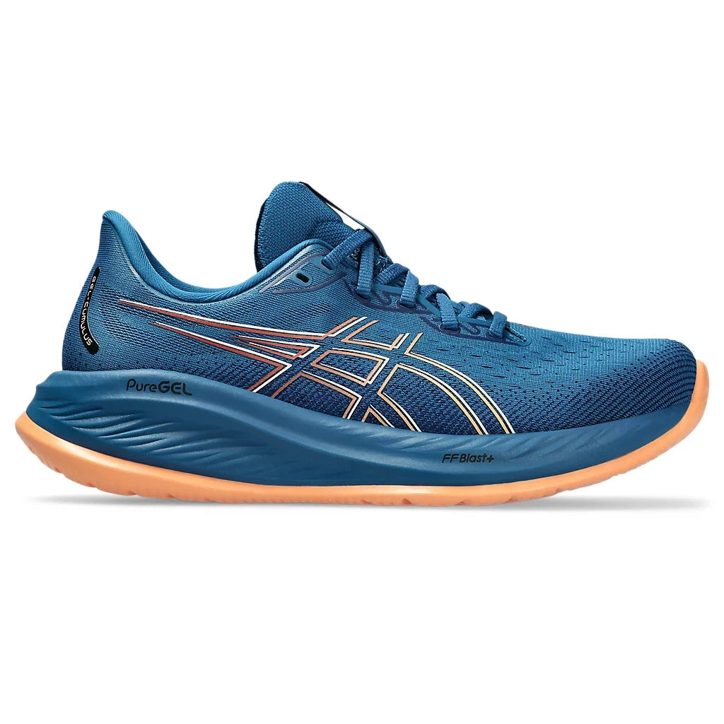 ASICS Gel-Cumulus 26 Mens FOOTWEAR - Mens Neutral RICH NAVY/ FADED ORANGE
