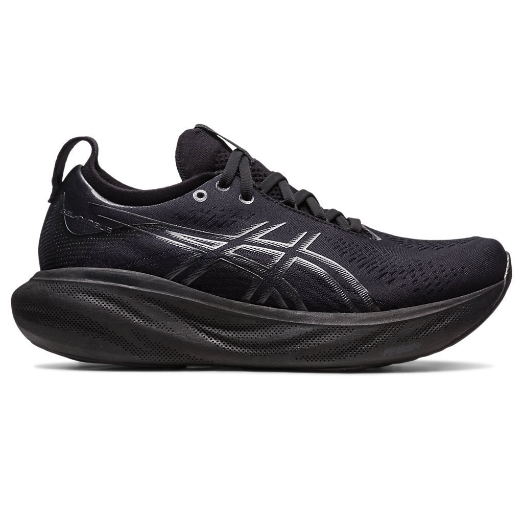 Asics Gel-Nimbus 25 Womens FOOTWEAR - Womens Neutral Cushioned BLACK/GRAPHITE GREY