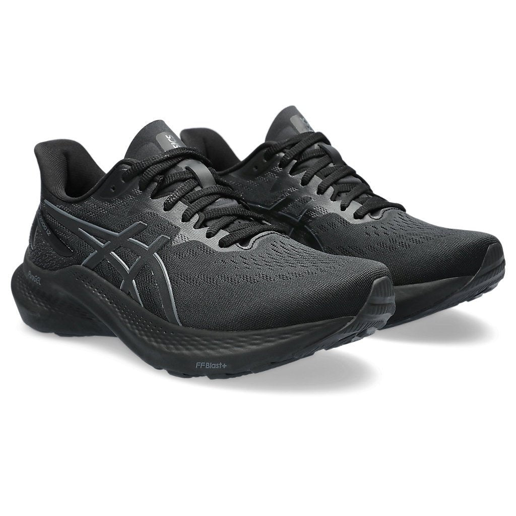 ASICS GT-2000 12 Womens Wide (D) FOOTWEAR - Womens Stability Cushioned BLACK/BLACK