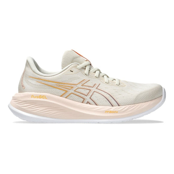 ASICS Gel-Cumulus 26 Womens FOOTWEAR - Womens Neutral OATMEAL / DUSTY MAUVE