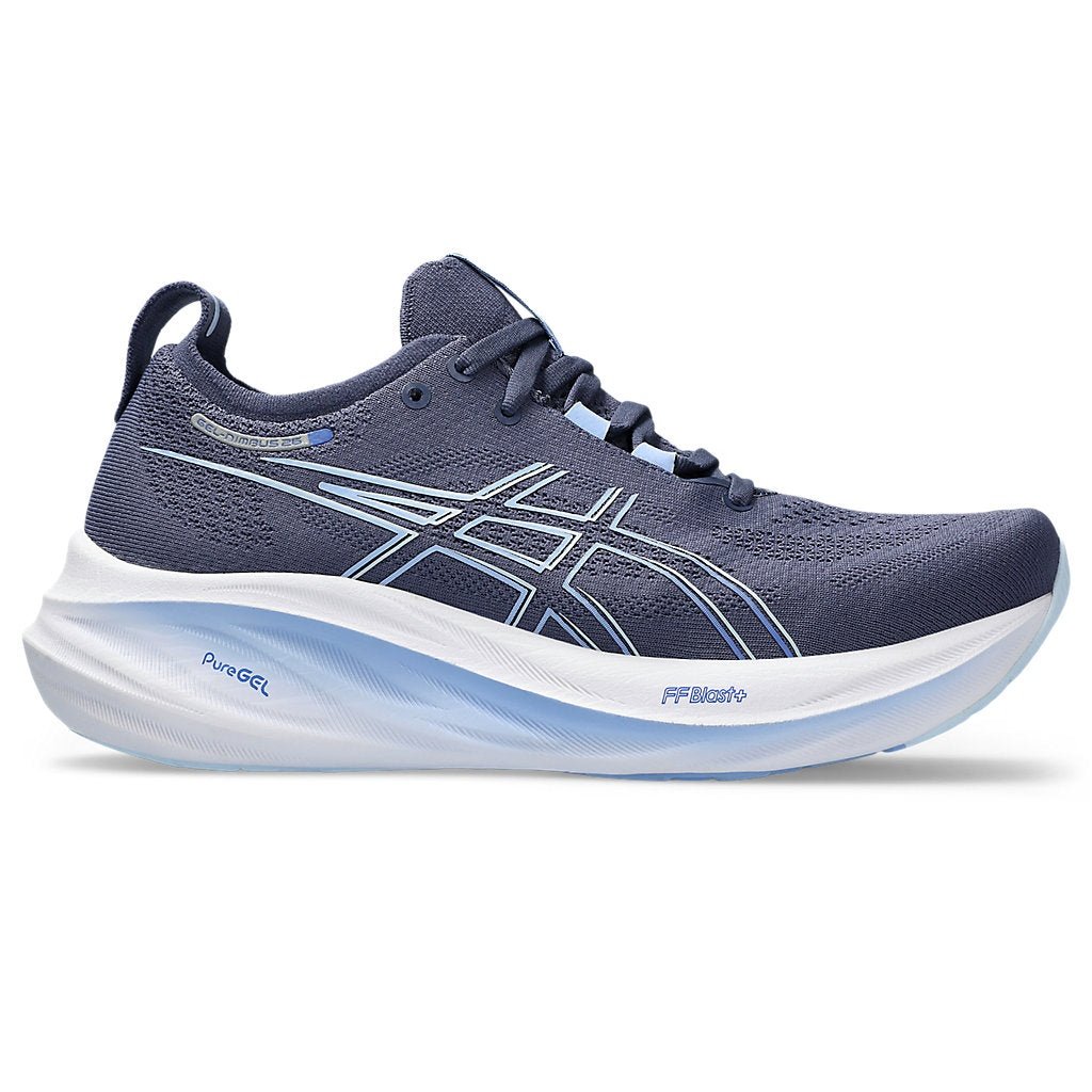 ASICS Gel-Nimbus 26 Womens FOOTWEAR - Womens Neutral Cushioned THUNDER BLUE/SAPPHIRE