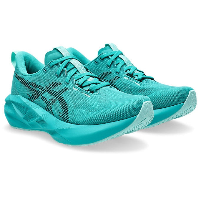 ASICS Novablast 5 Womens FOOTWEAR - Womens Neutral Cushioned WAVE TEAL/BLACK