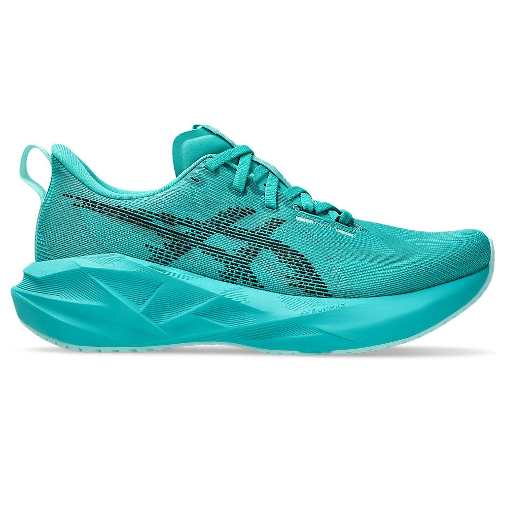 ASICS Novablast 5 Womens FOOTWEAR - Womens Neutral Cushioned WAVE TEAL/BLACK