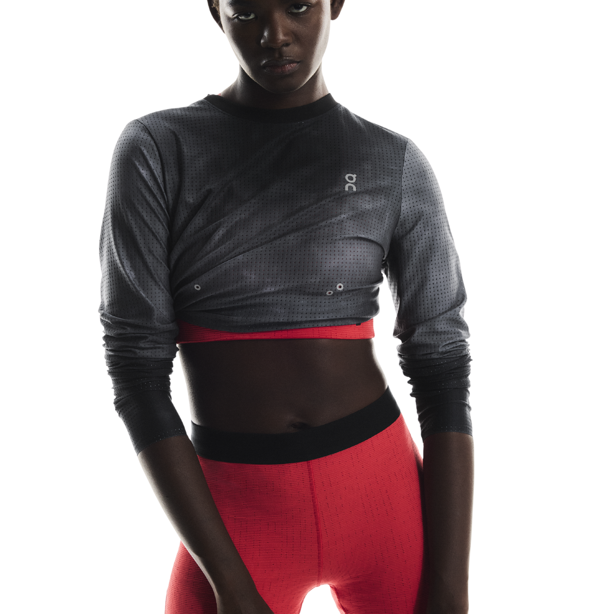 ON Pace Mesh Long-T Womens APPAREL - Womens Long Sleeve Tops