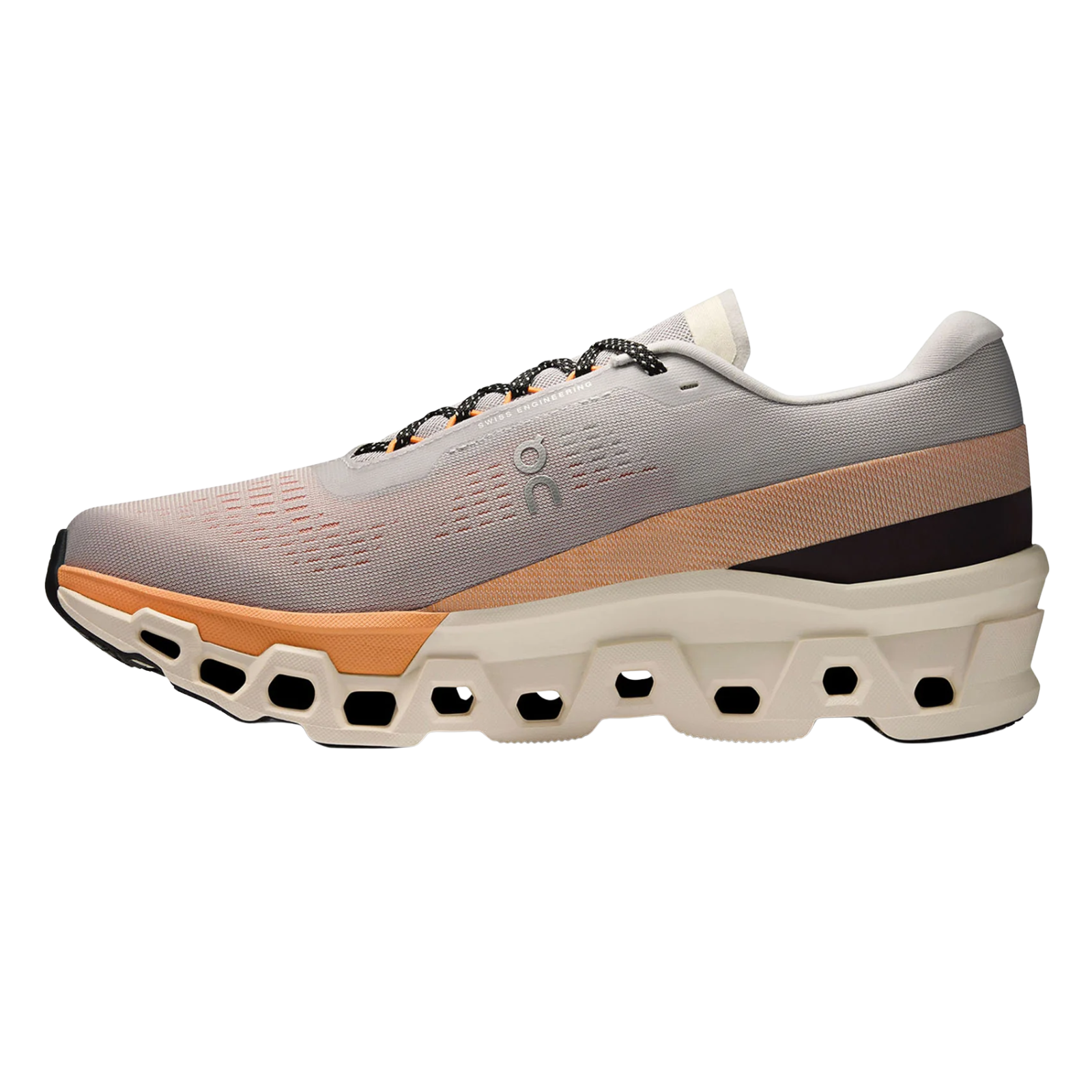 ON Cloudmonster 2 Mens FOOTWEAR - Mens Neutral Cushioned GLACIER/TANGERINE