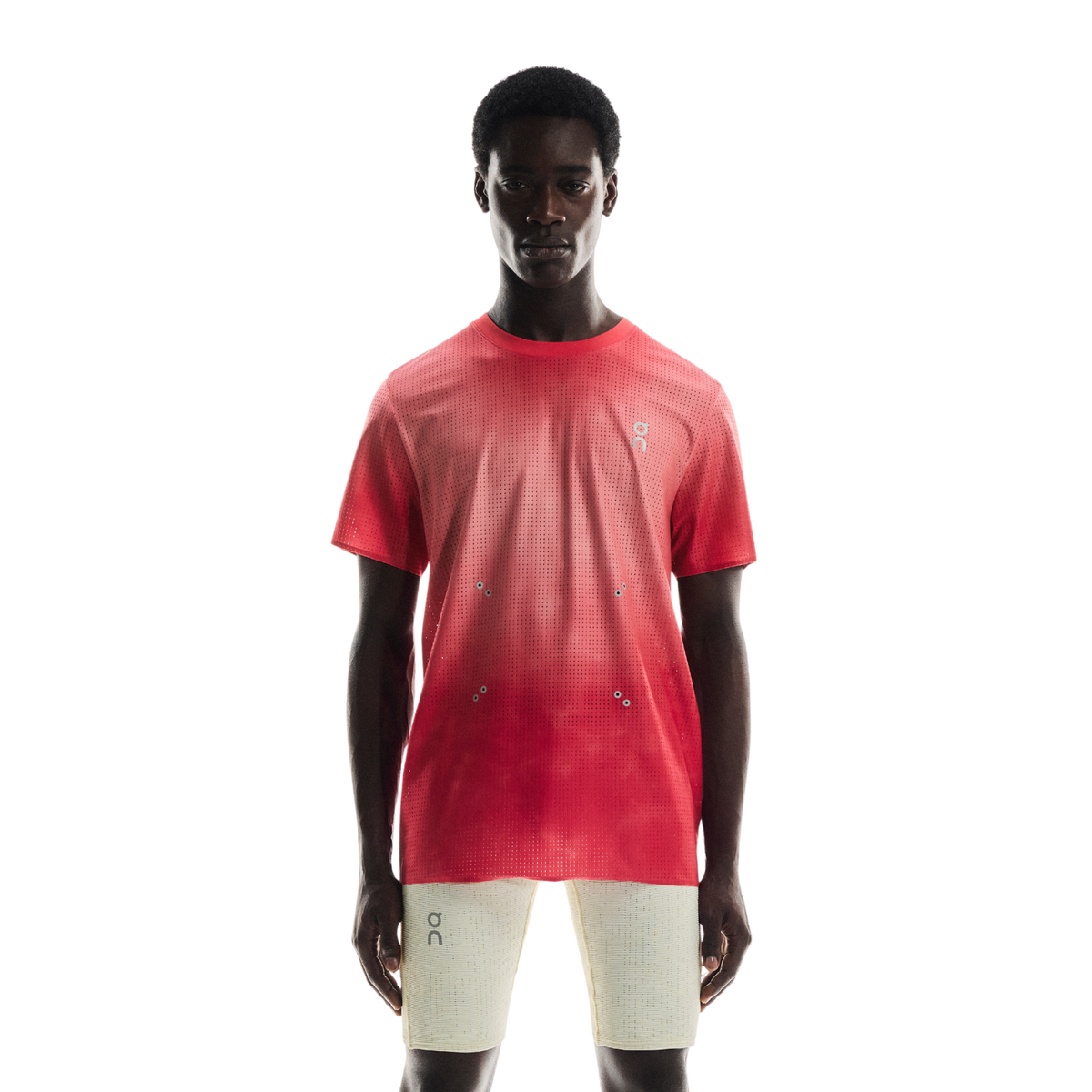 ON Pace Mesh-T Mens APPAREL - Mens T-Shirts RED