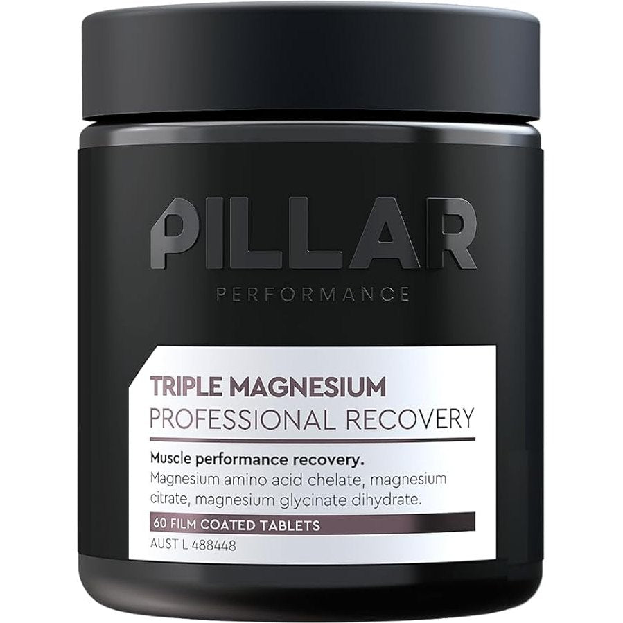 PILLAR PERFORMANCE Triple Magnesium Tablets NUTRITION - Energy and Recovery Tablets 60 TABLETS