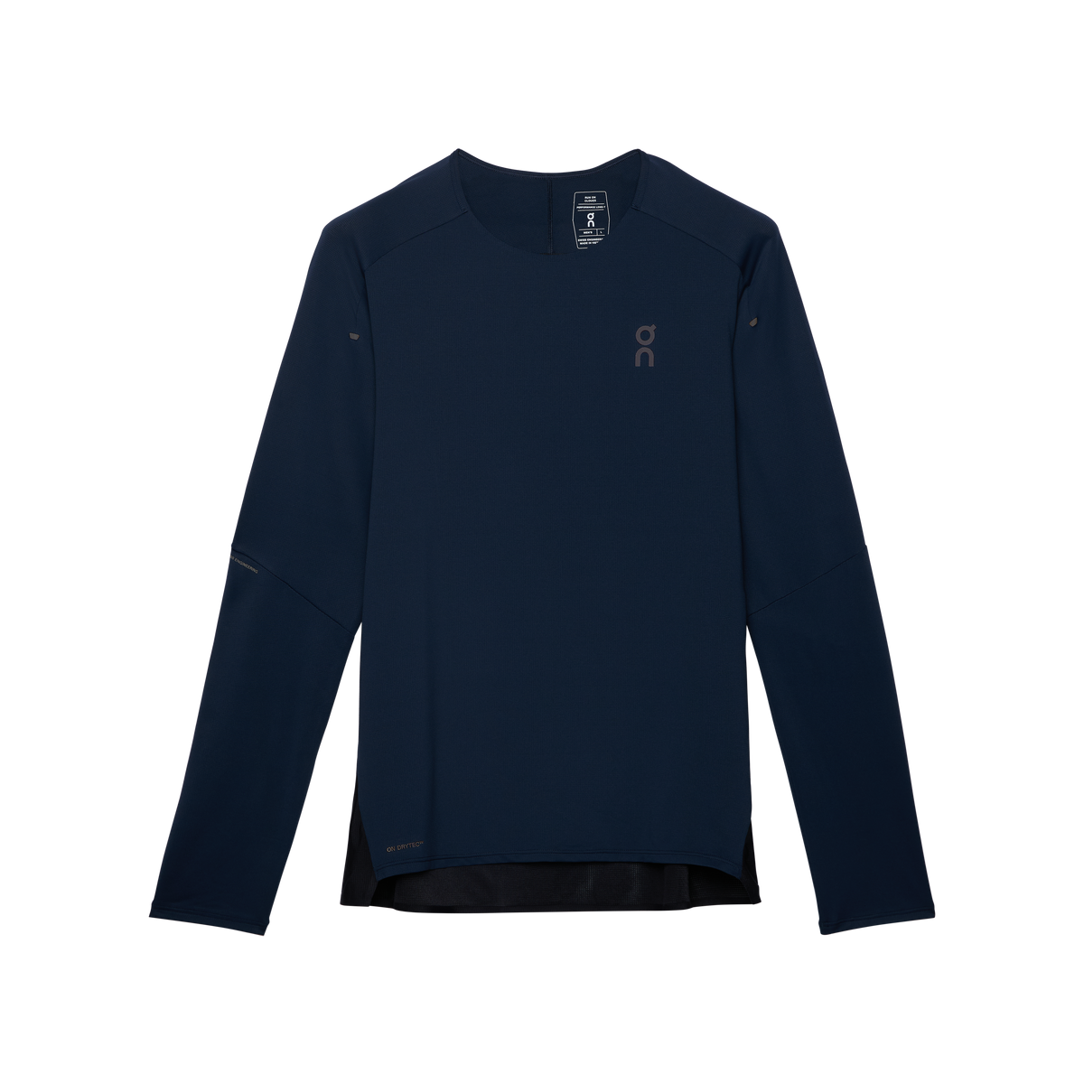 On Performance Long-T Mens APPAREL - Mens Long Sleeve Tops NAVY/BLACK