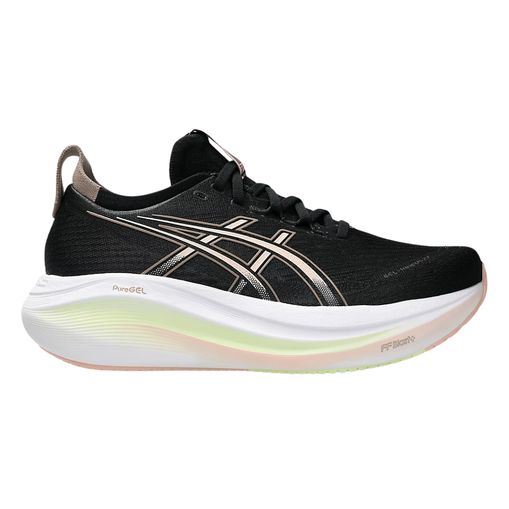 Asics Gel-Nimbus 27 Womens FOOTWEAR - Womens Neutral Cushioned BLACK/BREEZE