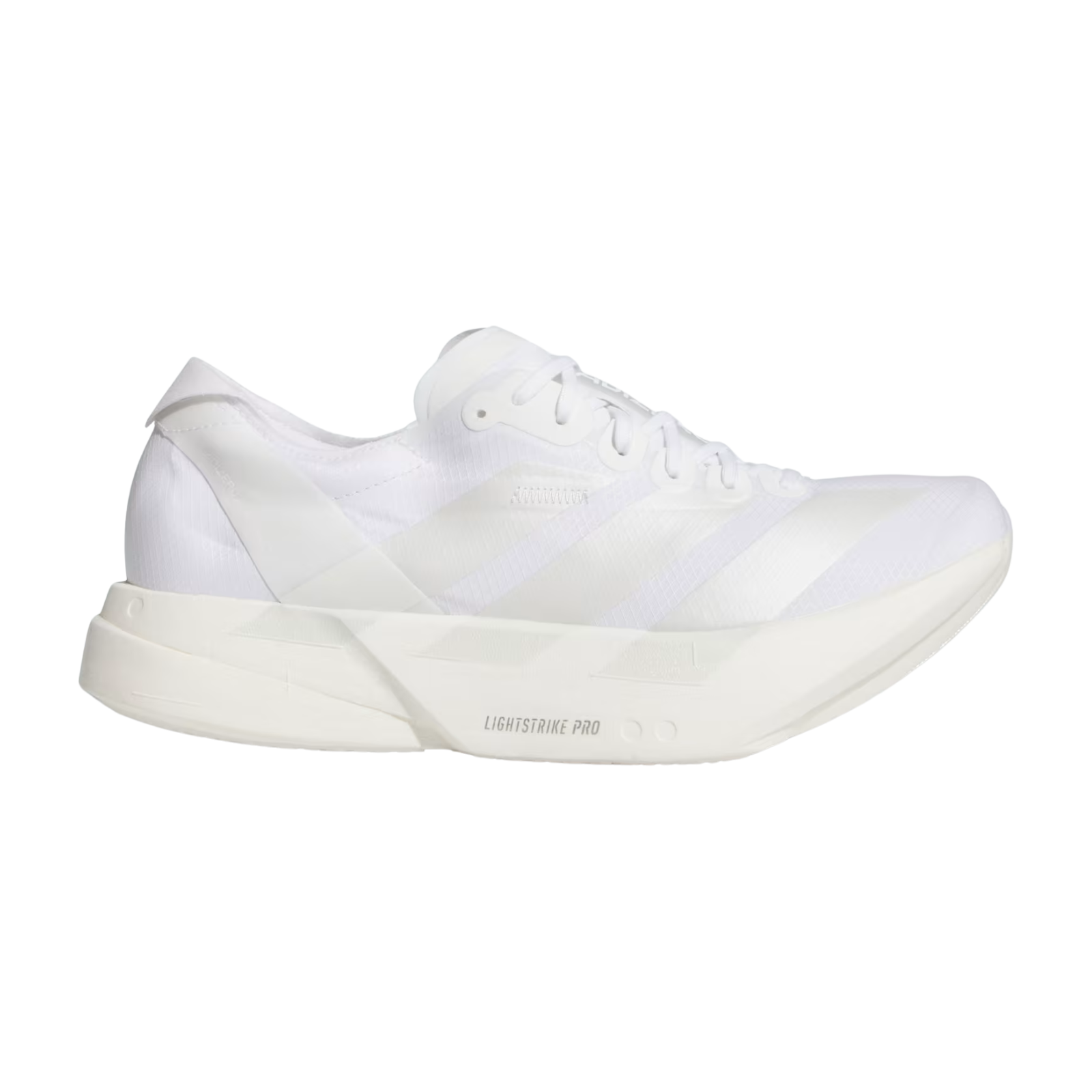 ADIDAS Adizero Adios Pro 4 Mens FOOTWEAR - Mens Carbon Plate CLOUD WHITE/ZERO METALIC/CRYSTAL WHITE