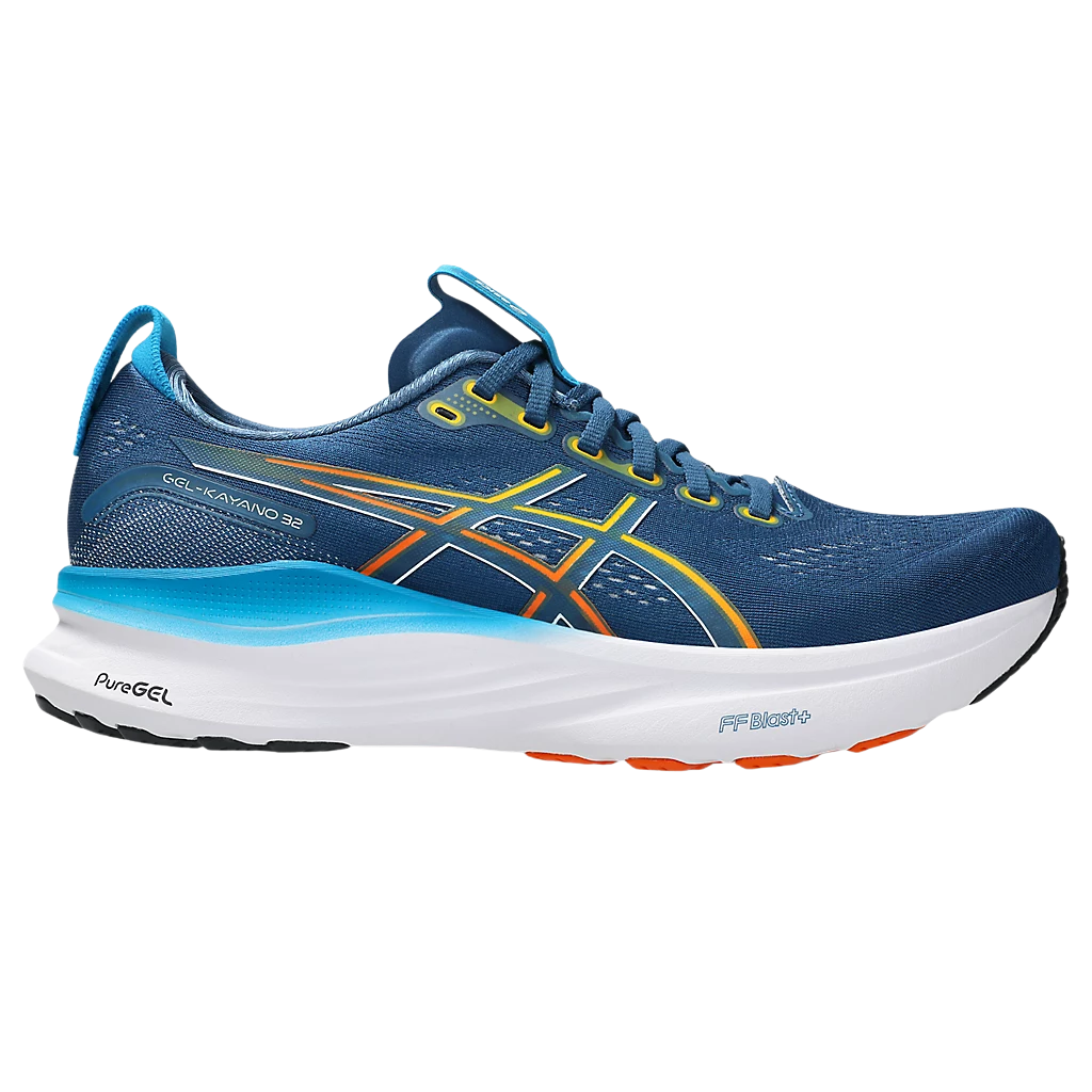 ASICS Gel-Kayano 32 Mens Wide FOOTWEAR - Mens Stability TWILIGHT BLUE/ANZU