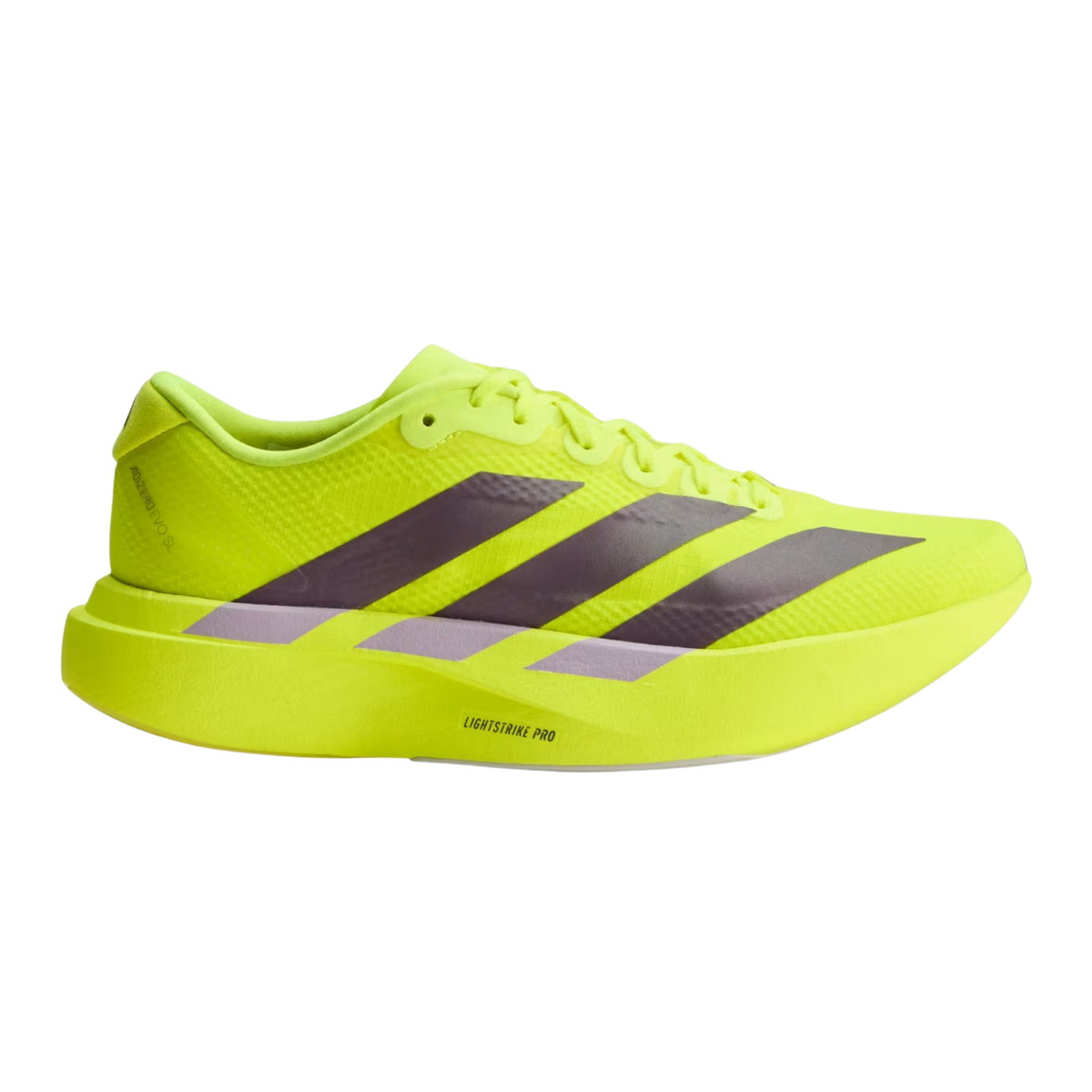 ADIDAS Evo SL Woven Womens FOOTWEAR - Womens Lightweight SOLAR YELLOW/AURORA PLUM/POWDER PLUM