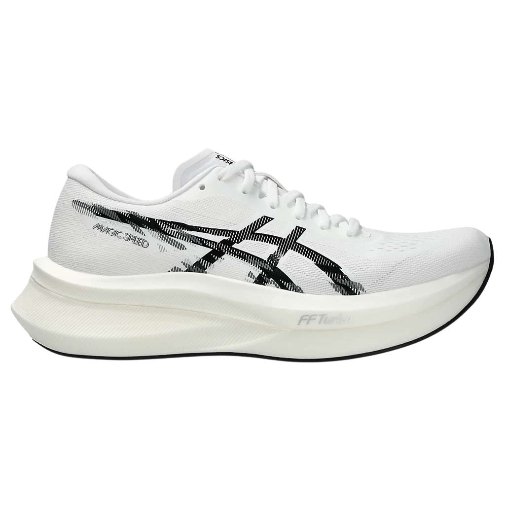 ASICS Magic Speed 4 Womens FOOTWEAR - Womens Carbon Plate WHITE/BLACK