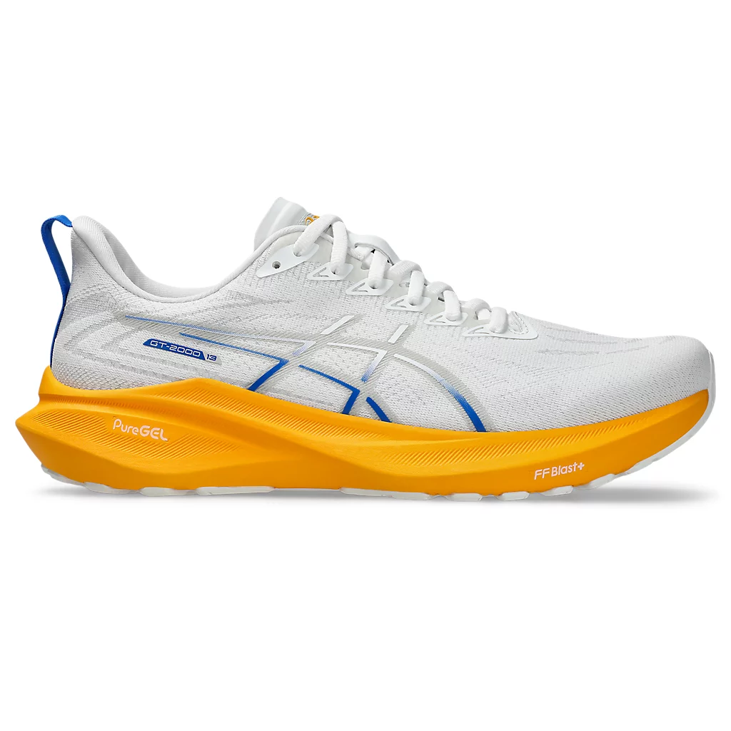ASICS GT-2000 13 Mens FOOTWEAR - Mens Stability WHITE / CONCRETE