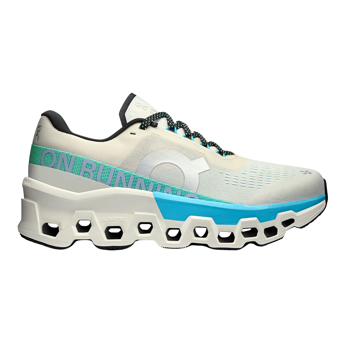 ON Cloudmonster 2 Womens FOOTWEAR - Womens Neutral Cushioned CREAM/HORIZON