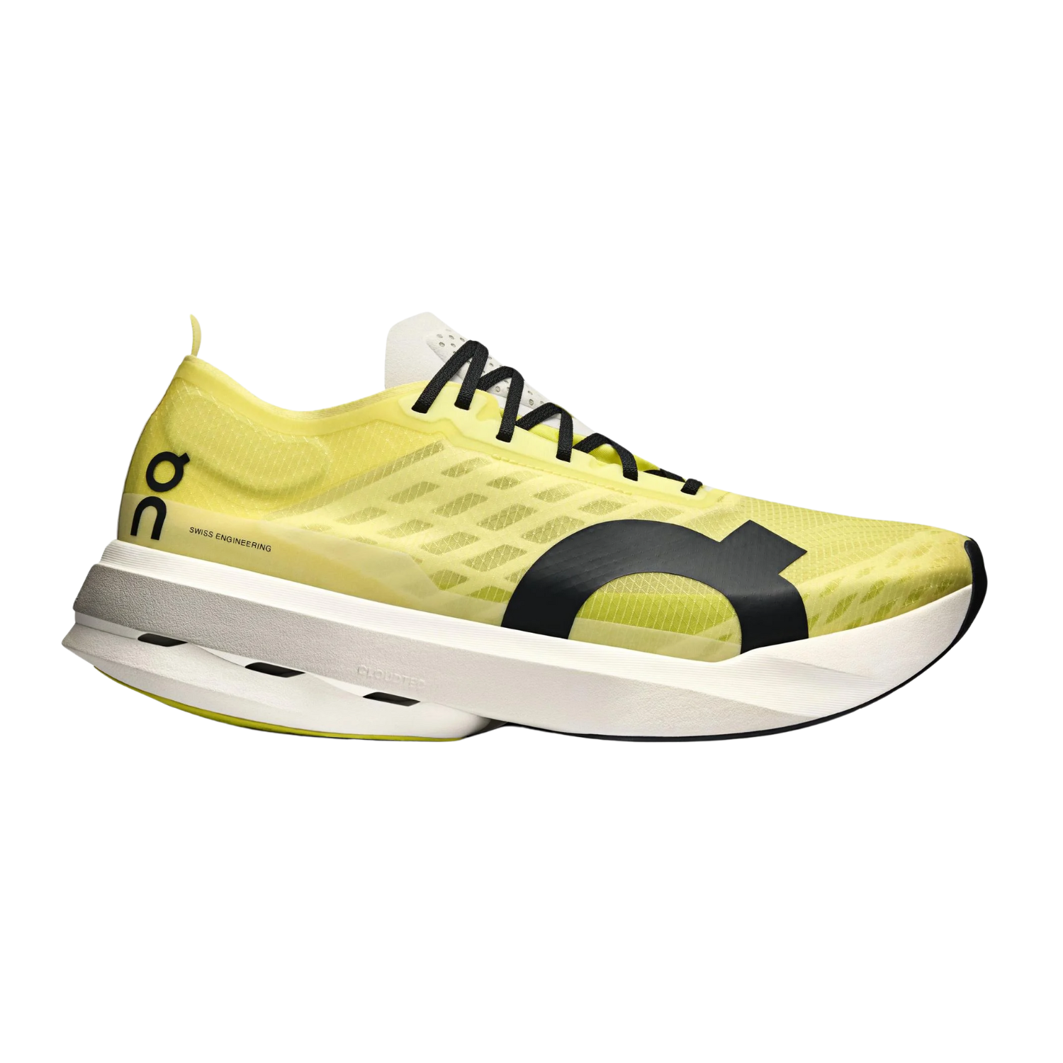 ON Cloudboom Strike Mens FOOTWEAR - Mens Carbon Plate LIMELIGHT/WOLF