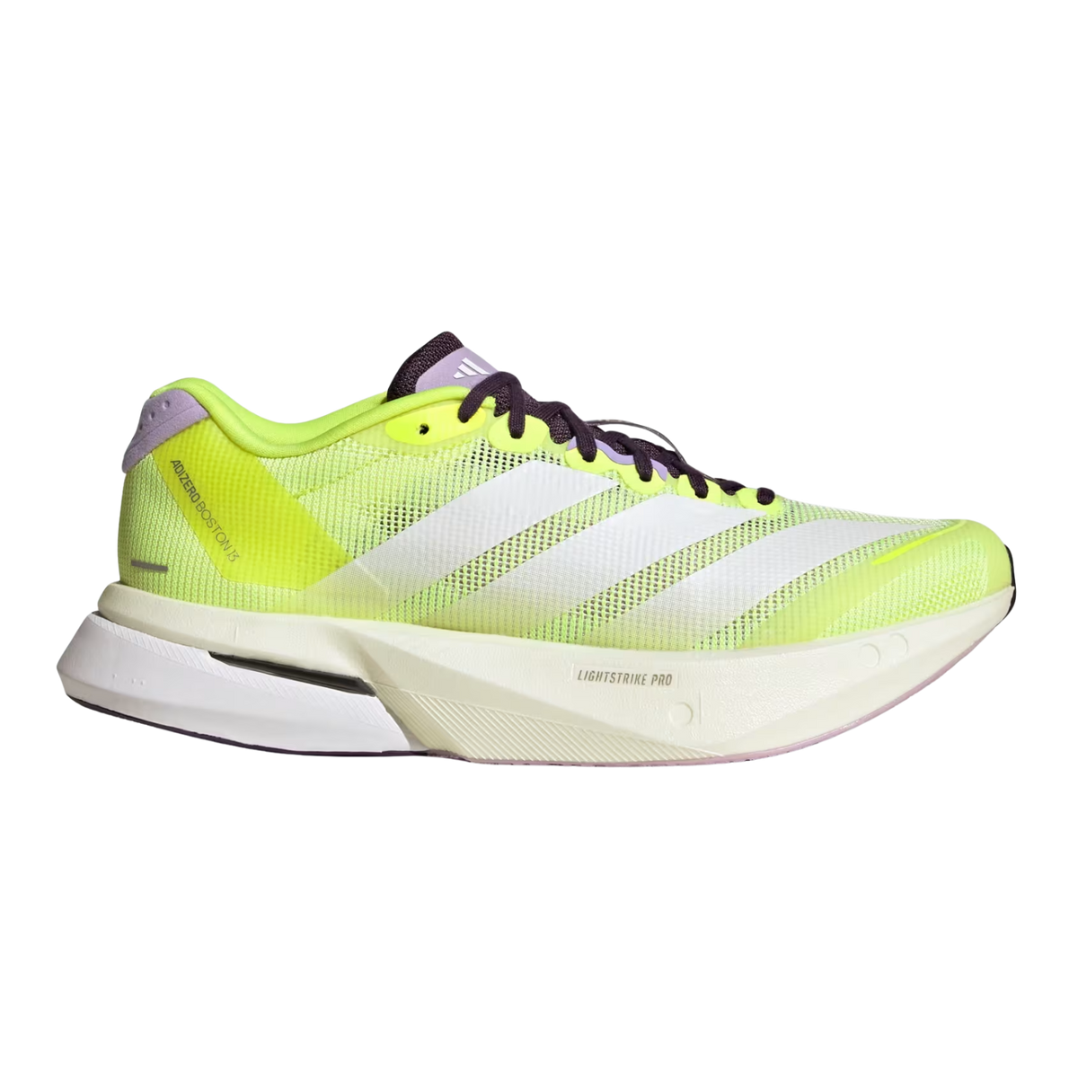 ADIDAS Adizero Boston 13 Womens FOOTWEAR - Womens Everyday Training SOLAR YELLOW/CLOUD WHITE/POWDER PLUM