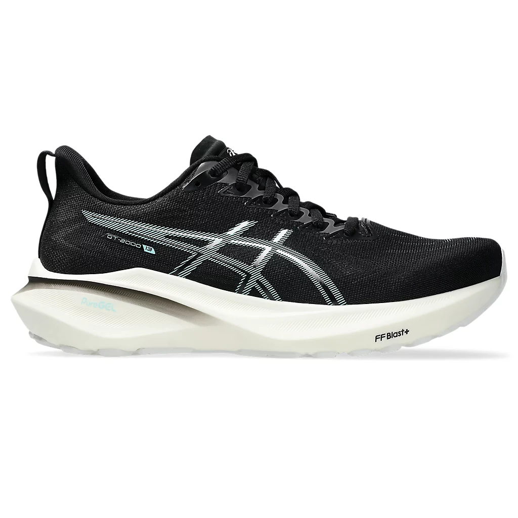 Asics GT-2000 13 Womens FOOTWEAR - Womens Stability BLACK / ILLUMINATE MINT