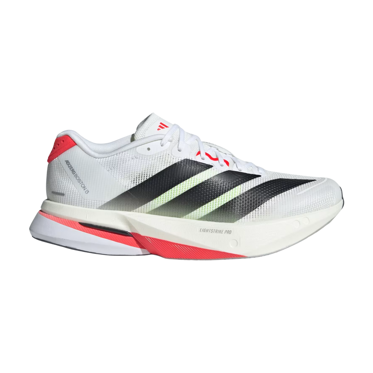 ADIDAS Adizero Boston 13 Womens FOOTWEAR - Womens Everyday Training CLOUD WHITE/CORE BLACK/LUCID RED