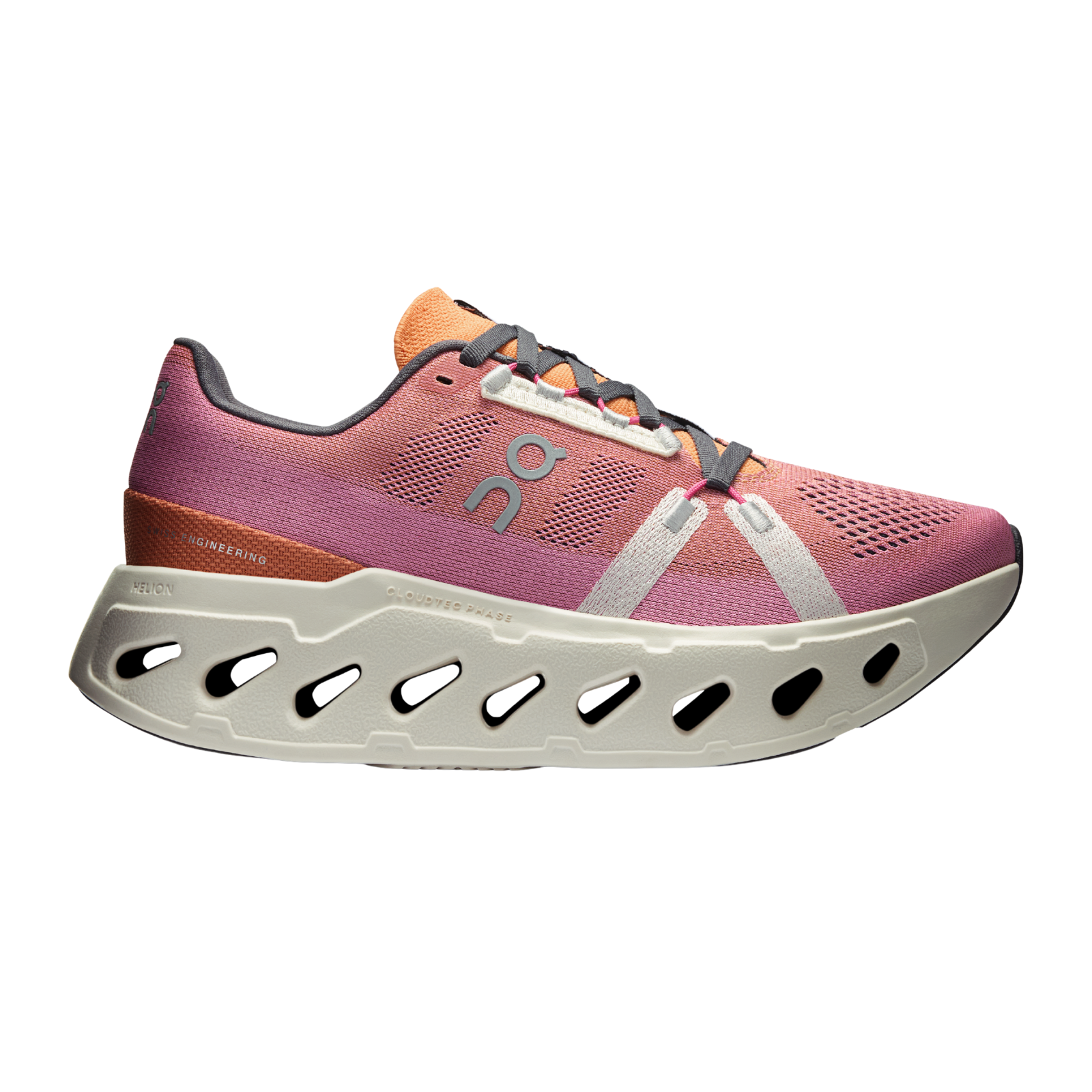 ON Cloudeclipse Womens FOOTWEAR - Womens Neutral Cushioned TANGERINE/IVORY