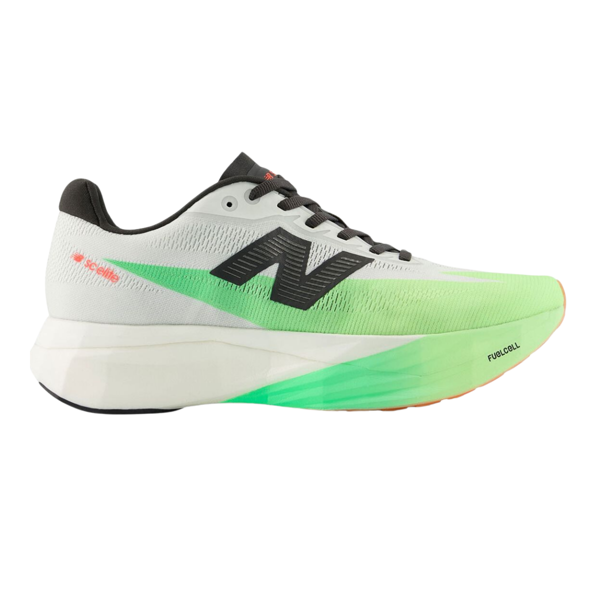 NEW BALANCE FuelCell SuperComp Elite v5 Womens FOOTWEAR - Womens Carbon Plate LAB GREEN