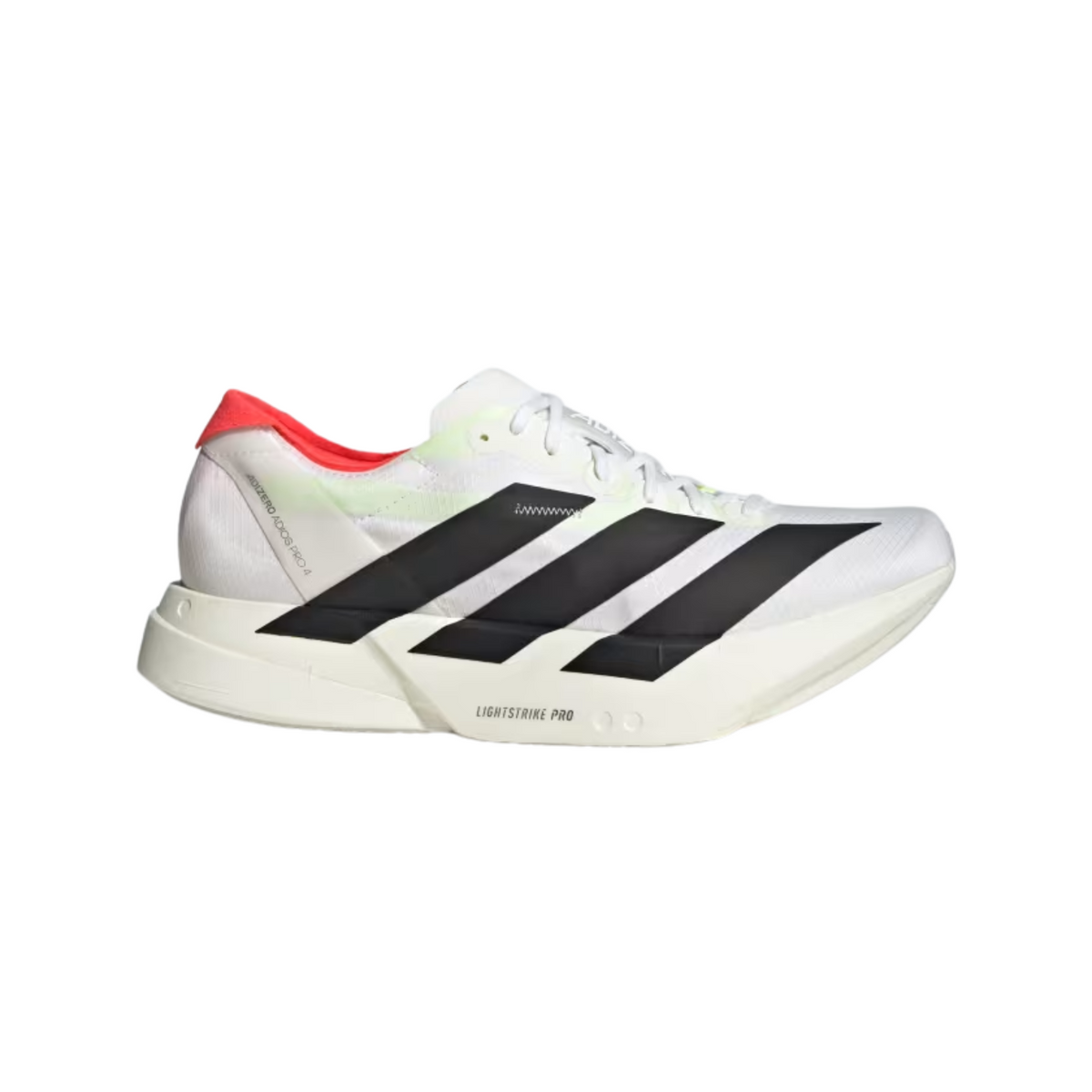 ADIDAS Adizero Adios Pro 4 Mens FOOTWEAR - Mens Carbon Plate CLOUD WHITE/CORE BLACK/SILVER METALLIC