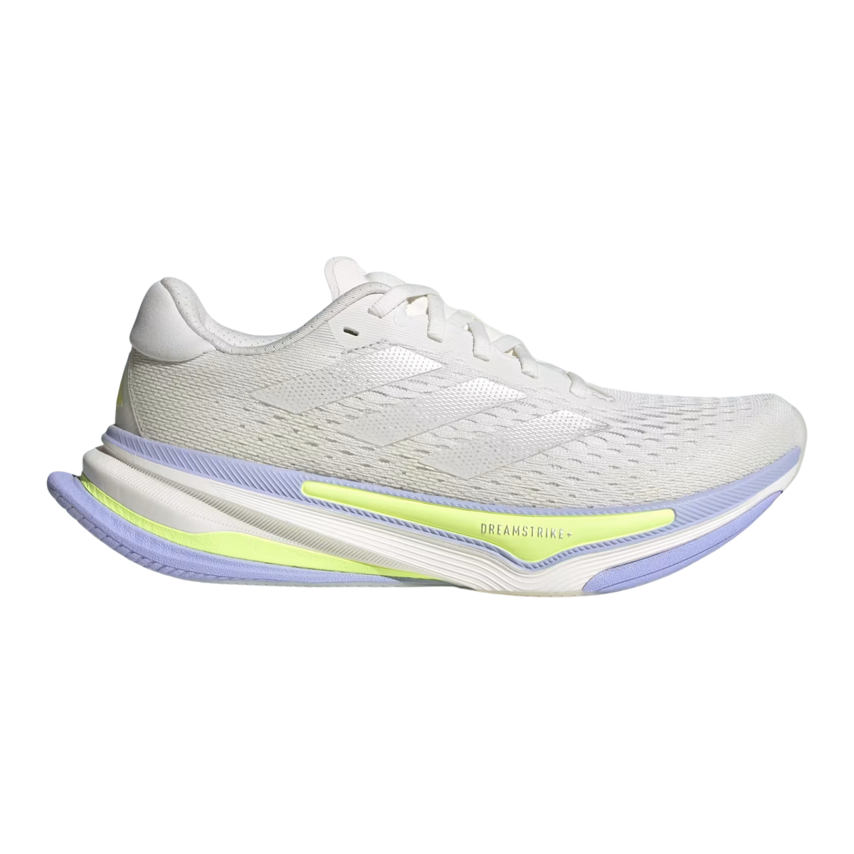 ADIDAS Supernova Prima Womens FOOTWEAR - Womens Neutral Cushioned CRYSTAL WHITE/SILVER METALLIC/HI-RES YELLOW