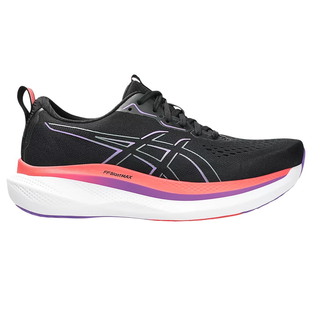 ASICS Glideride Max Mens FOOTWEAR - Mens Neutral Cushioned BLACK/FLASH RED