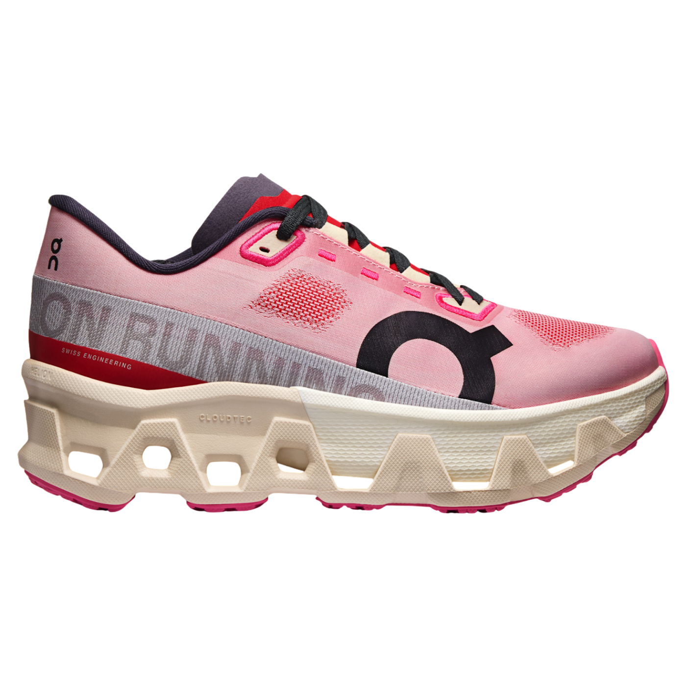 ON Cloudmonster Hyper Womens FOOTWEAR - Womens Neutral Cushioned RED / CREAM