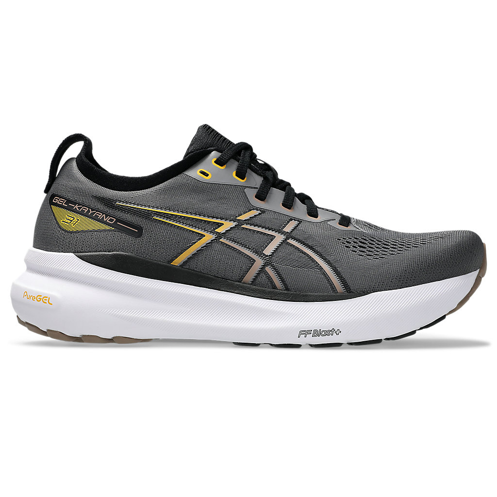 ASICS Gel-Kayano 31 Mens FOOTWEAR - Mens Stability Cushioned DIGITAL CARBON/TAUPE GREY