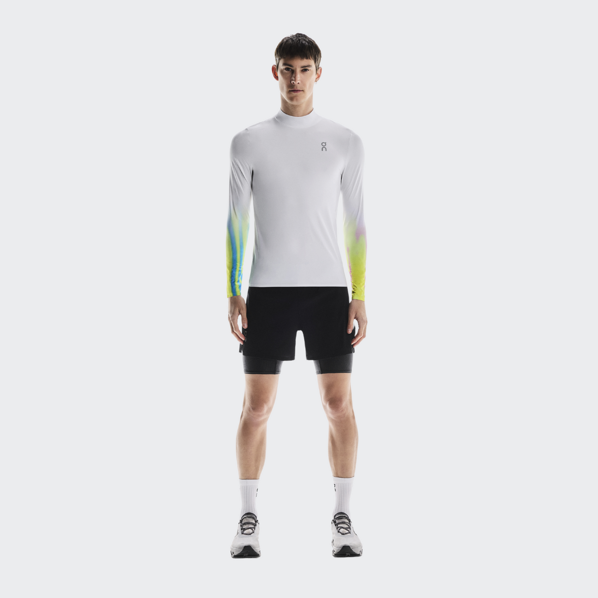 ON Pace Long-T Mens APPAREL - Mens Long Sleeve Tops WHITE