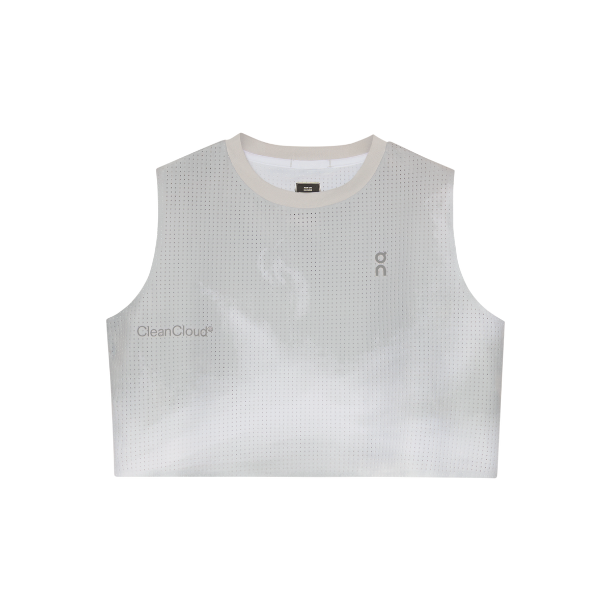 ON Pace Tank Women's APPAREL - Womens Tanks GLACIER/WHITE