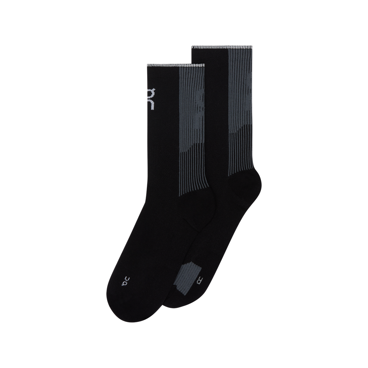 ON Performance Run High Sock Unisex GEAR - Socks BLACK/ECLIPSE