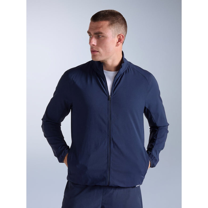 2XU Aero 1/2 Zip Mens APPAREL - Mens Long Sleeve Tops MIDNIGHT/SILVER REFLECTIVE