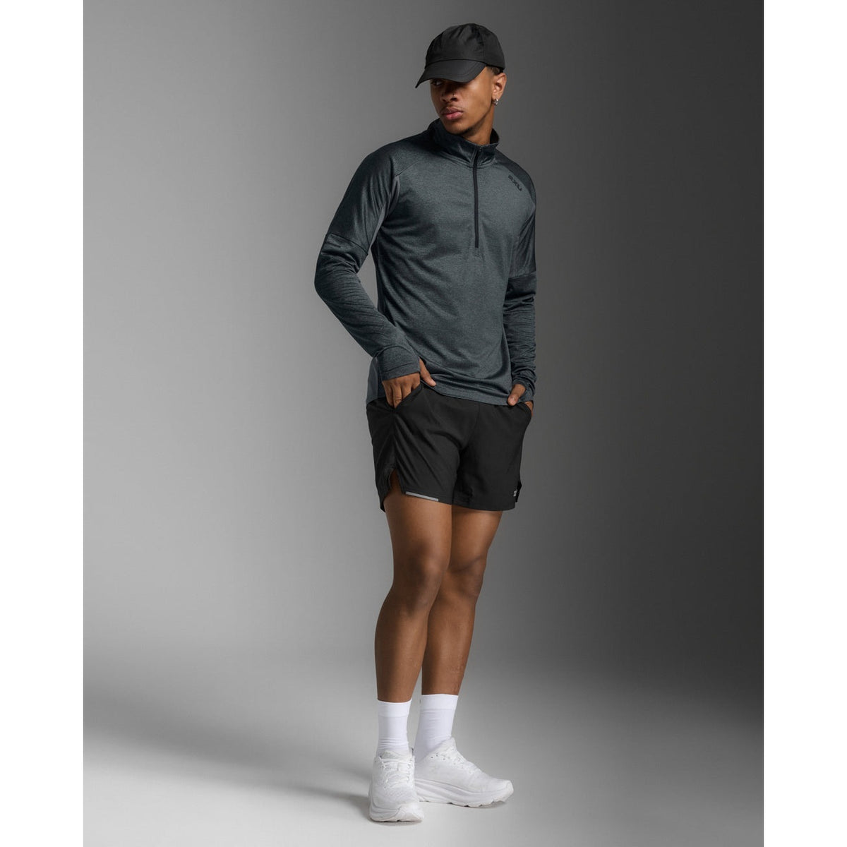 2XU Aero 1/2 Zip Mens APPAREL - Mens Long Sleeve Tops