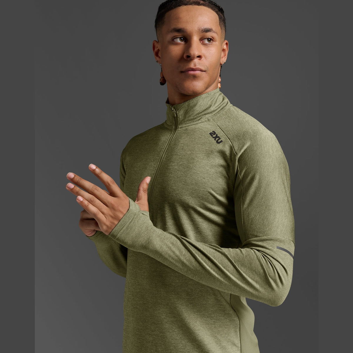 2XU Aero 1/2 Zip Mens APPAREL - Mens Long Sleeve Tops 