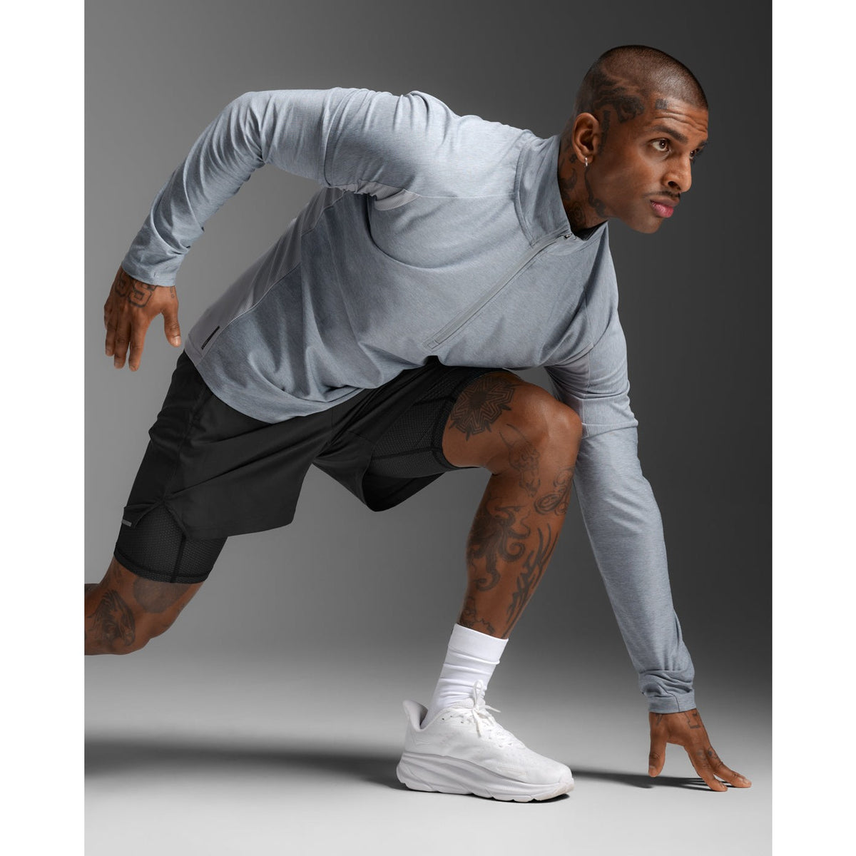 2XU Aero 1/2 Zip Mens APPAREL - Mens Long Sleeve Tops