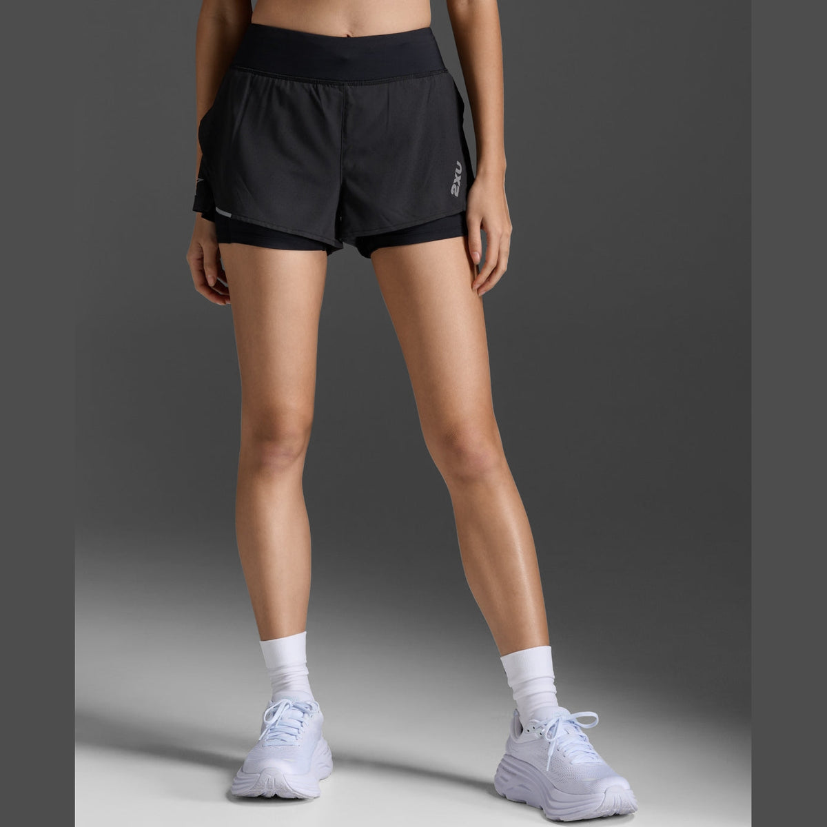 2XU Aero 2-in-1 4 Inch Short Women APPAREL - Womens Shorts 