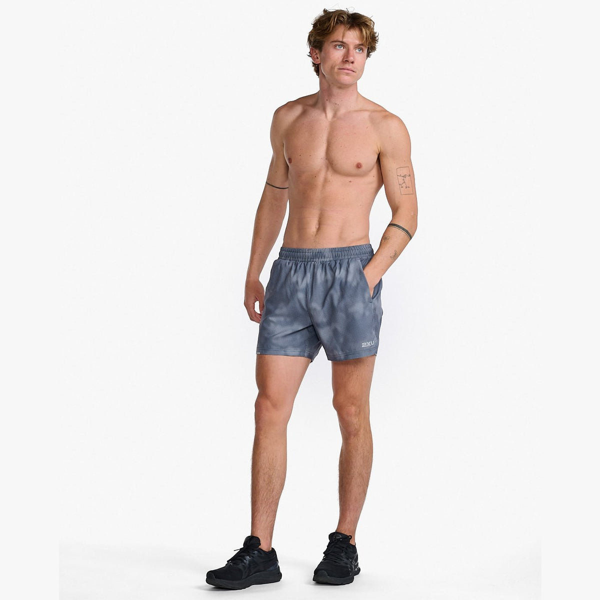 2XU Aero 5 Inch Shorts Mens APPAREL - Mens Shorts 