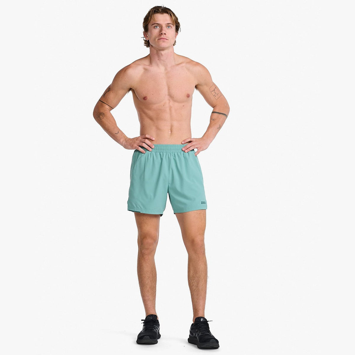 2XU Aero 5 Inch Shorts Mens APPAREL - Mens Shorts 