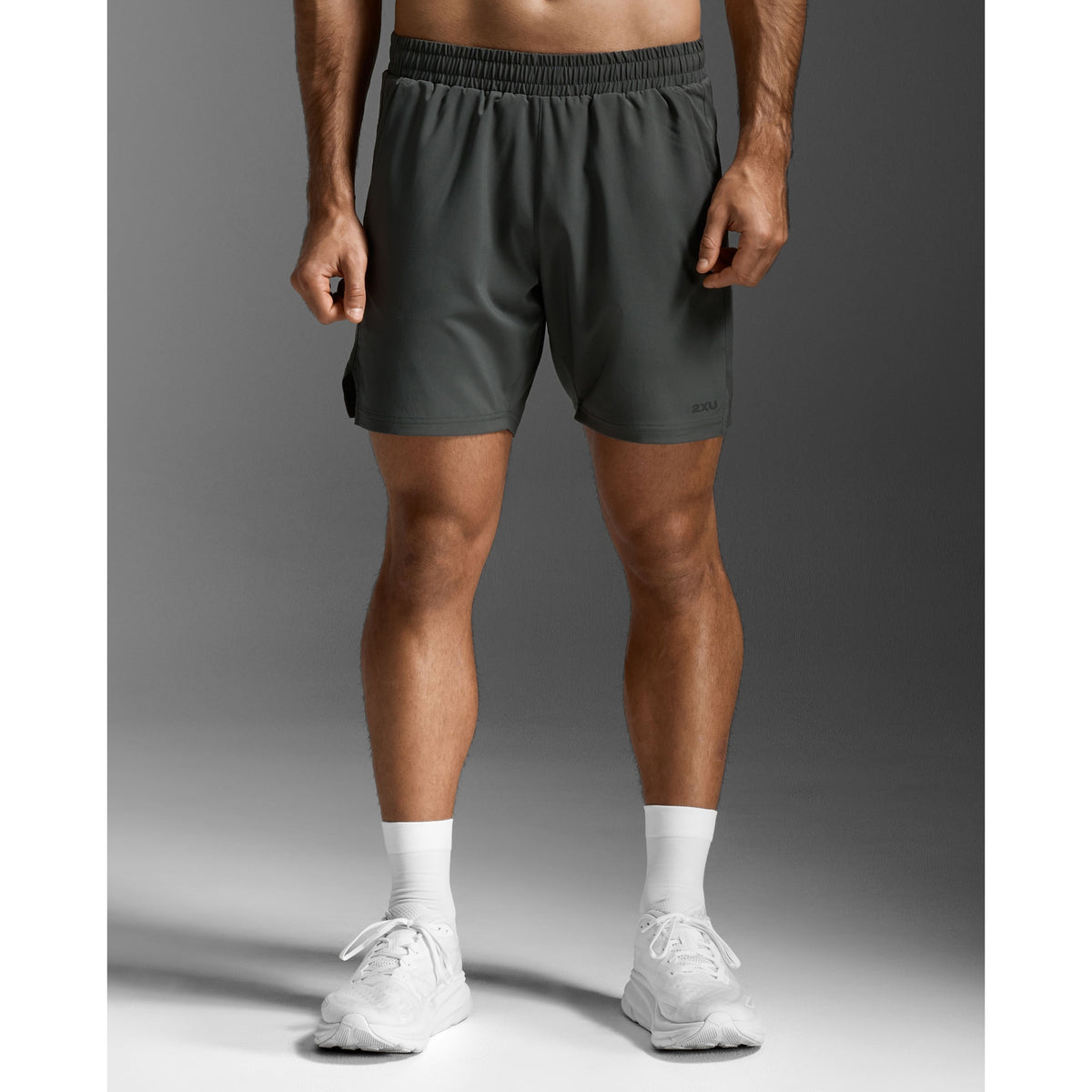 2XU Aero 7 Inch Shorts Mens APPAREL - Mens Shorts JUPITER/BLACK REFLECTIVE
