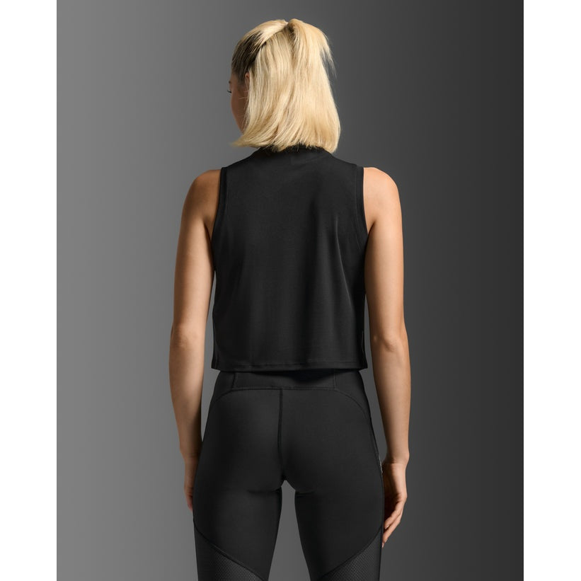 2XU Aero Crop Tank Womens APPAREL - Womens Crops
